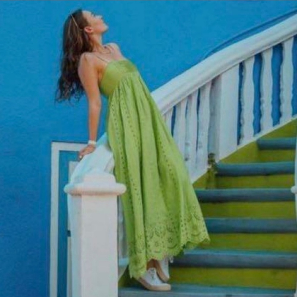 Zara embroidered maxi dress - Picture 10 of 10